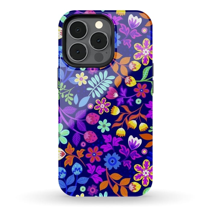iPhone 13 pro StrongFit Cute Flowers I by ArtsCase