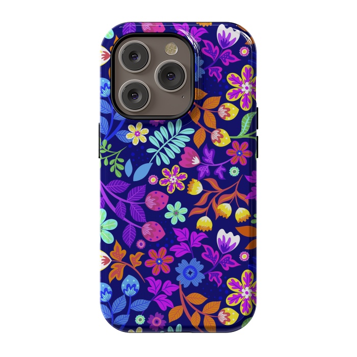 iPhone 14 Pro StrongFit Cute Flowers I by ArtsCase