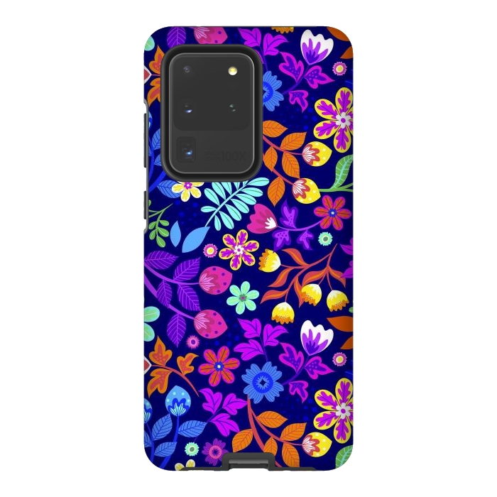 Galaxy S20 Ultra StrongFit Cute Flowers I by ArtsCase