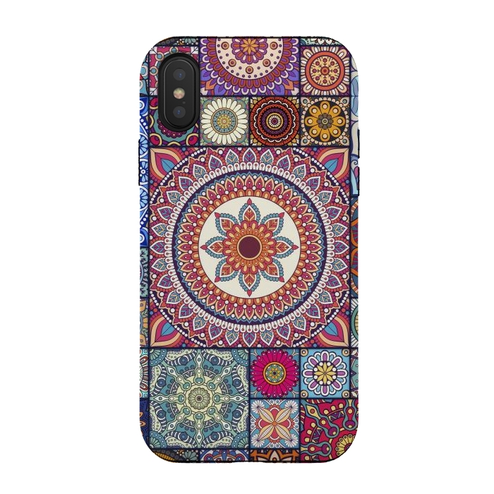 iPhone Xs / X StrongFit Different Types of Mandalas by ArtsCase