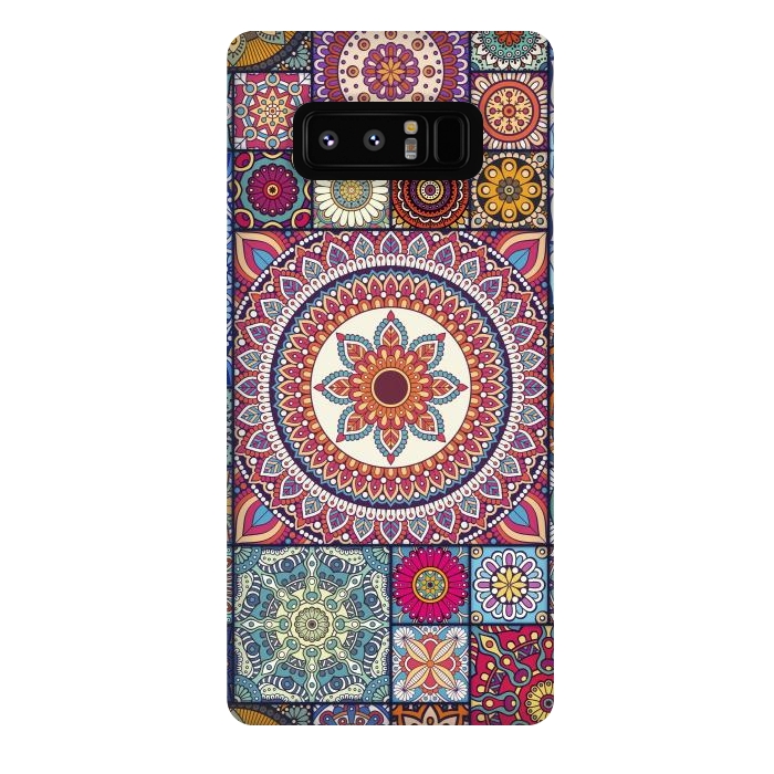 Galaxy Note 8 StrongFit Different Types of Mandalas by ArtsCase