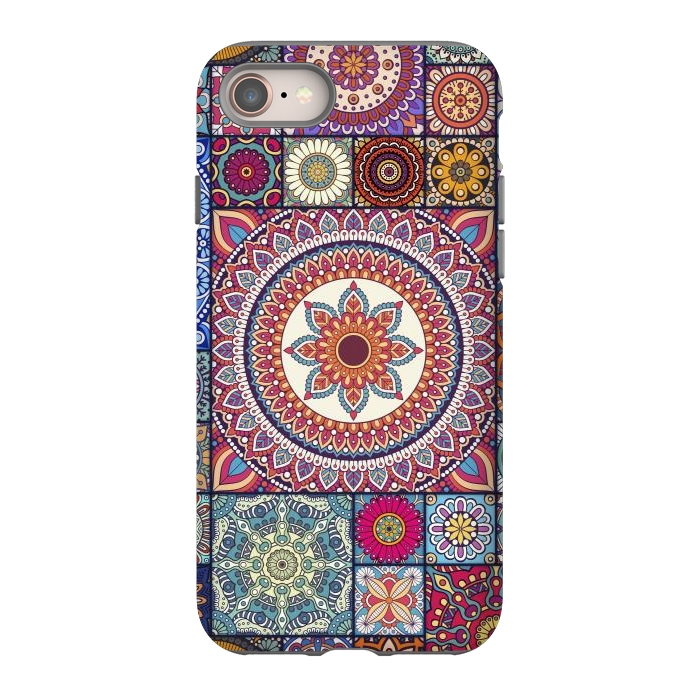 iPhone 8 StrongFit Different Types of Mandalas by ArtsCase