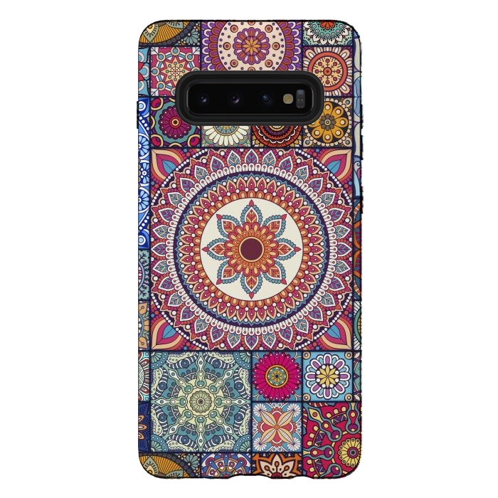 Galaxy S10 plus StrongFit Different Types of Mandalas by ArtsCase