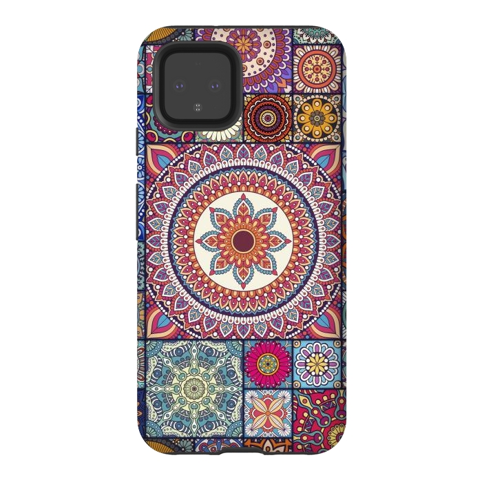 Pixel 4 StrongFit Different Types of Mandalas by ArtsCase