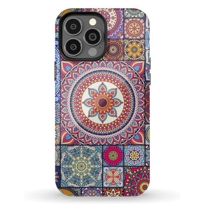 iPhone 13 Pro Max StrongFit Different Types of Mandalas by ArtsCase