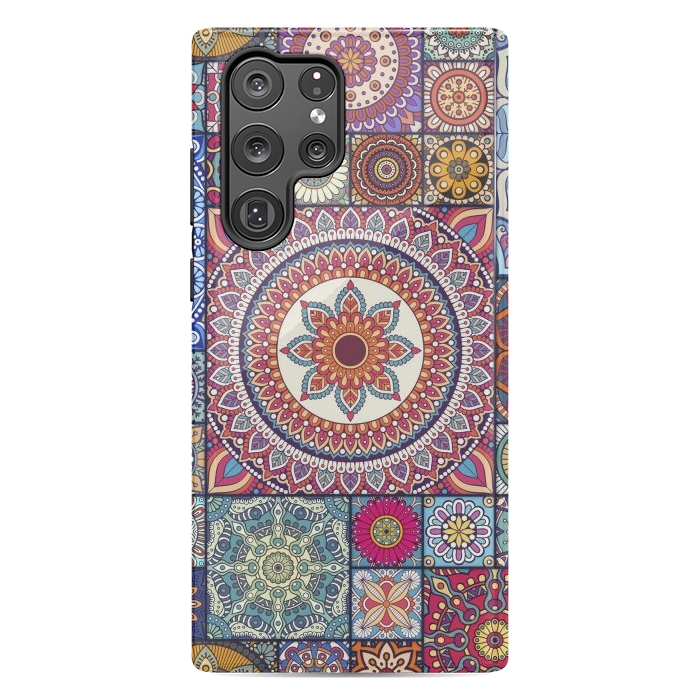Galaxy S22 Ultra StrongFit Different Types of Mandalas by ArtsCase