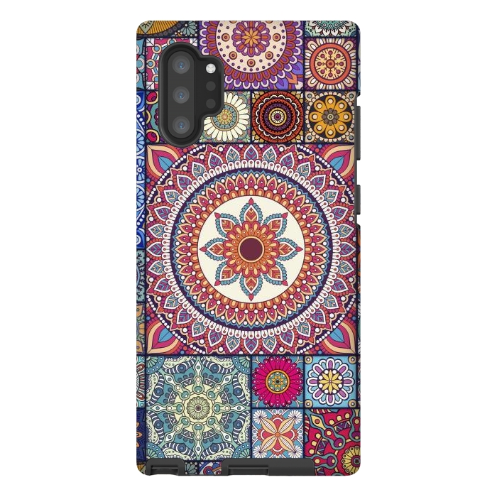 Galaxy Note 10 plus StrongFit Different Types of Mandalas by ArtsCase