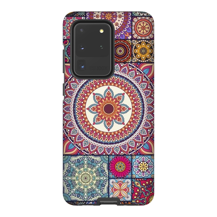 Galaxy S20 Ultra StrongFit Different Types of Mandalas by ArtsCase