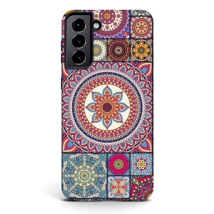 Galaxy S21 plus StrongFit Different Types of Mandalas by ArtsCase