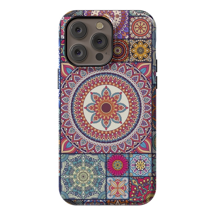 iPhone 14 Pro max StrongFit Different Types of Mandalas by ArtsCase