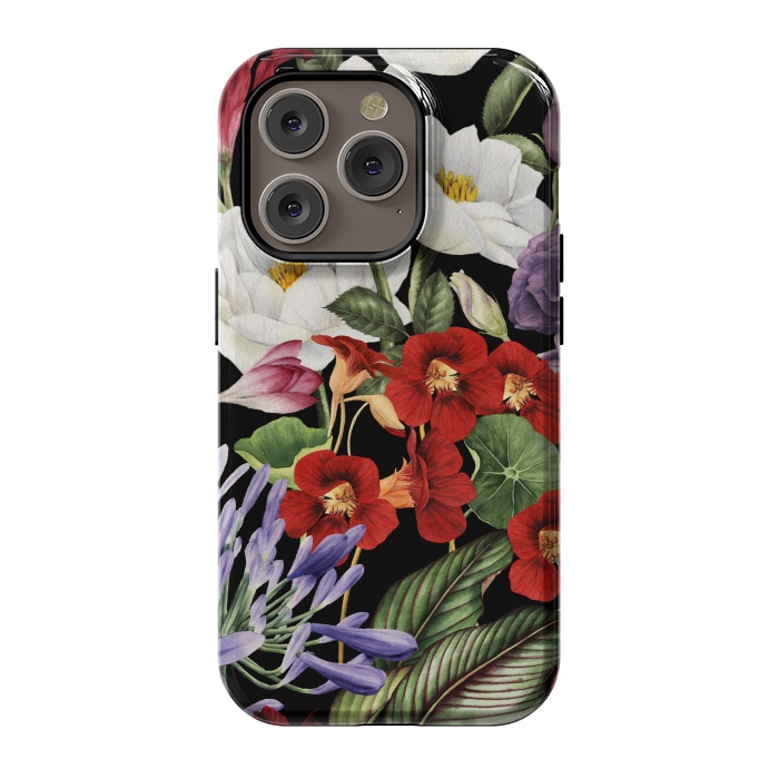 iPhone 14 Pro StrongFit Design Floral Pattern II by ArtsCase