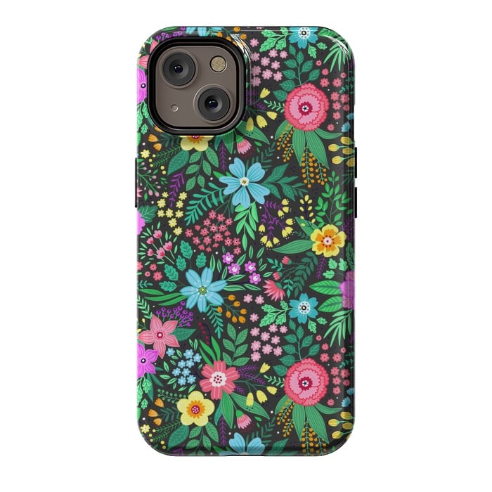 iPhone 14 StrongFit Elegant Floral Pattern III by ArtsCase