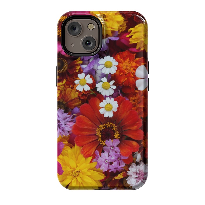 iPhone 14 StrongFit Flowers in Different Shapes and Colors V  by ArtsCase