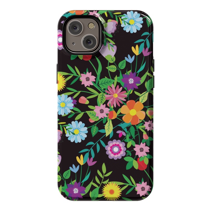 iPhone 14 Plus StrongFit Pattern Doodle Spring by ArtsCase