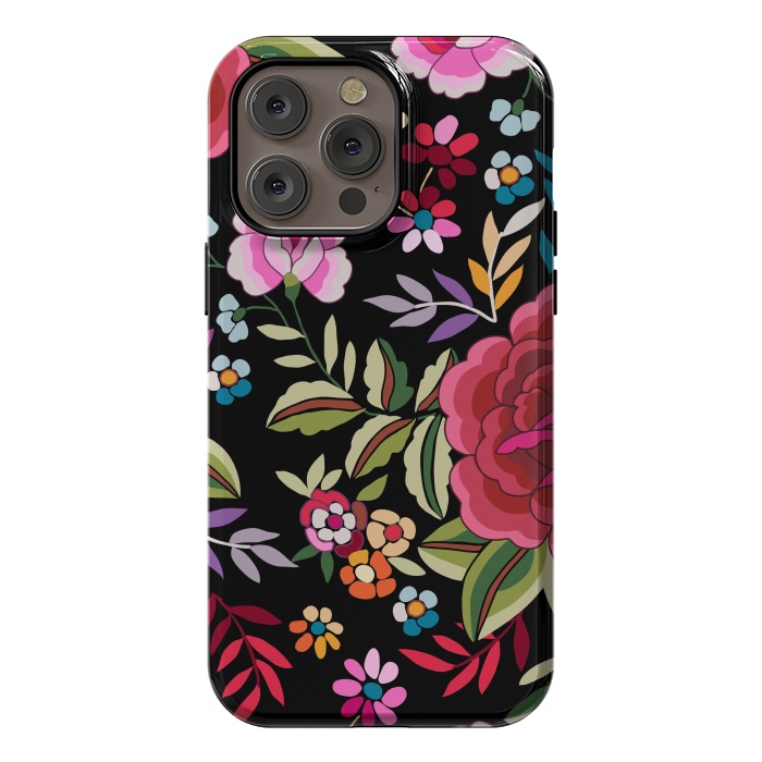 iPhone 14 Pro max StrongFit Sweet Pink Flowers by ArtsCase