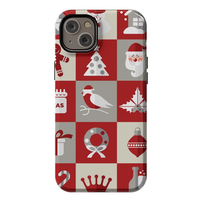 iPhone 14 Plus StrongFit Christmas Design Icons by ArtsCase