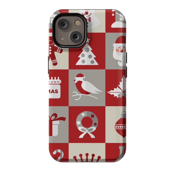 iPhone 14 StrongFit Christmas Design Icons by ArtsCase