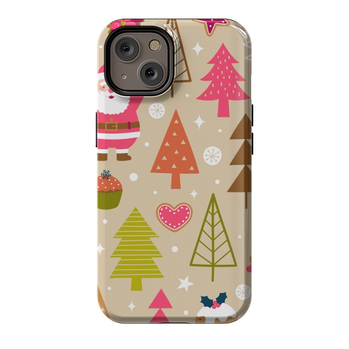 iPhone 14 StrongFit Cute Santa Claus by ArtsCase