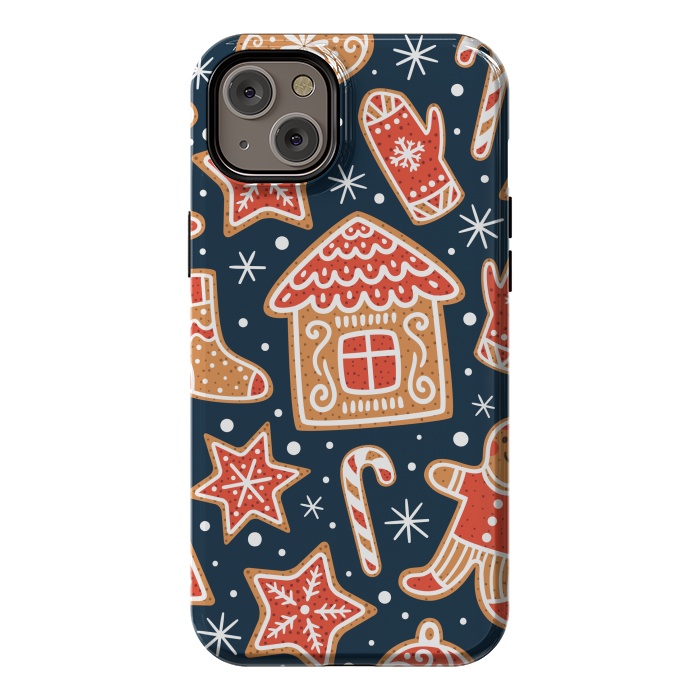 iPhone 14 Plus StrongFit Hello Christmas by ArtsCase
