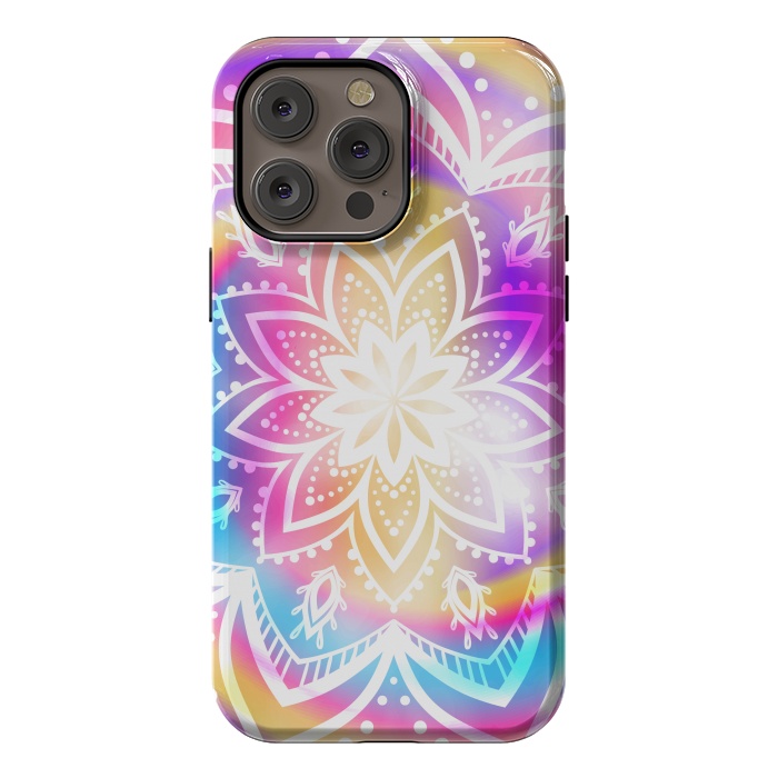 iPhone 14 Pro max StrongFit Mandala with Hippie Style by ArtsCase