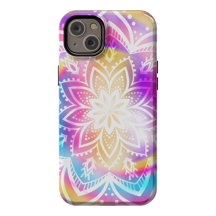 iPhone 14 Plus StrongFit Mandala with Hippie Style by ArtsCase