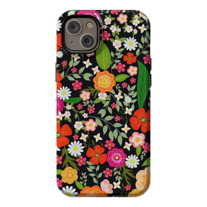 iPhone 14 Plus StrongFit Summer Meadow Seamless Pattern by ArtsCase