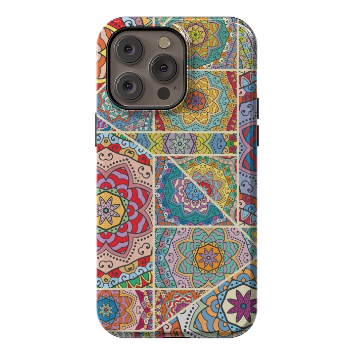iPhone 14 Pro max StrongFit Vintage Decorative Elements III by ArtsCase