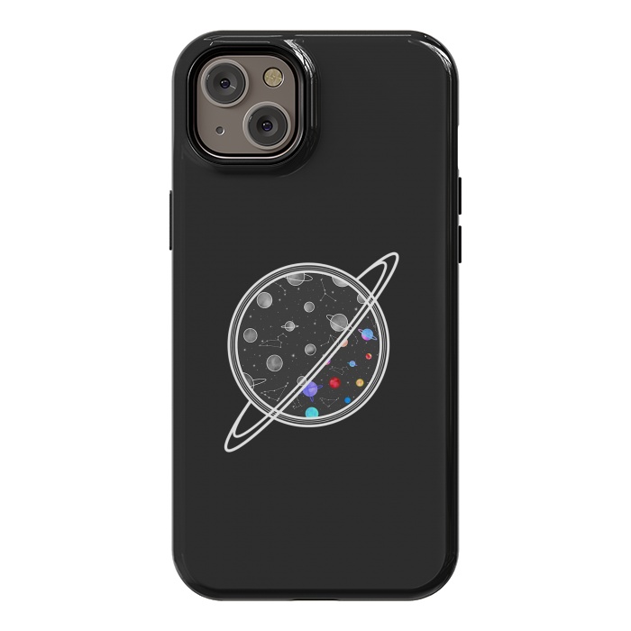 iPhone 14 Plus StrongFit Aesthetic planets by Jms