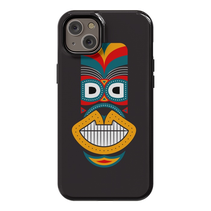 iPhone 14 Plus StrongFit Colorful Tikki by TMSarts