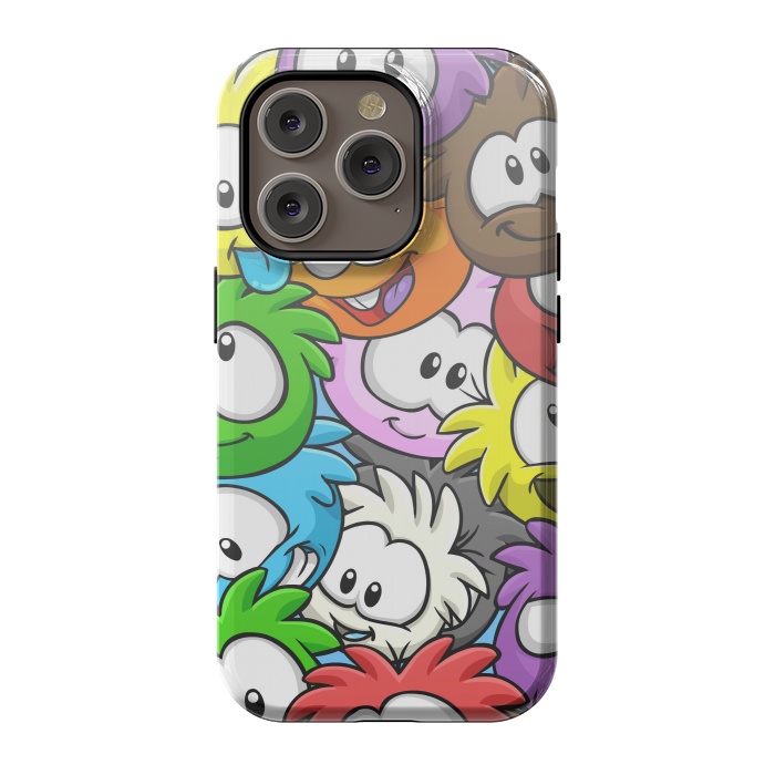 iPhone 14 Pro StrongFit Puffles by Winston