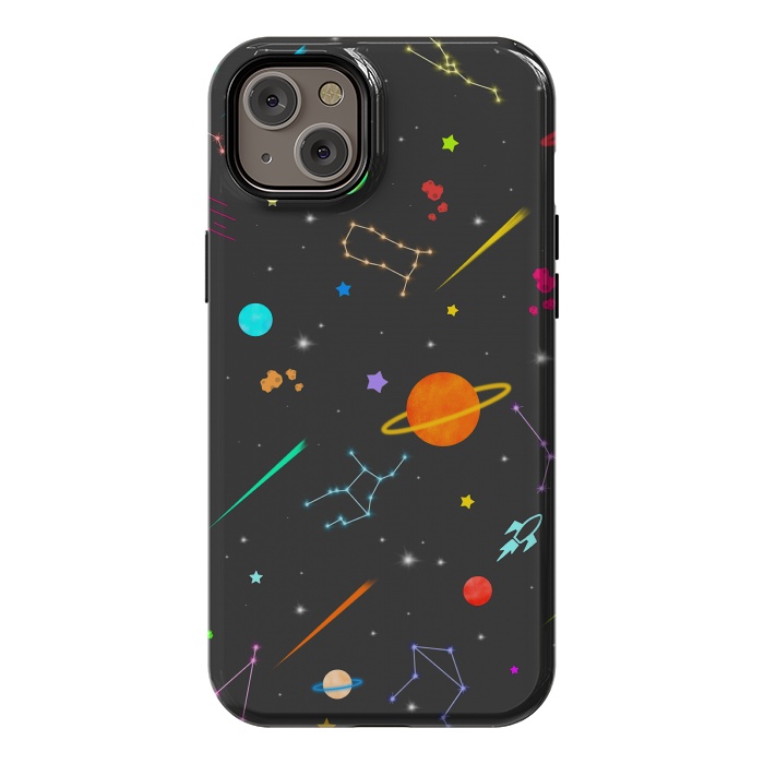 iPhone 14 Plus StrongFit Aesthetic colorful space by Jms