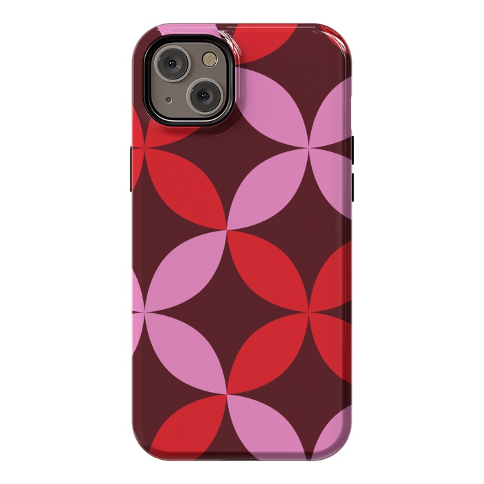 iPhone 14 Plus StrongFit red pink floral  by Winston