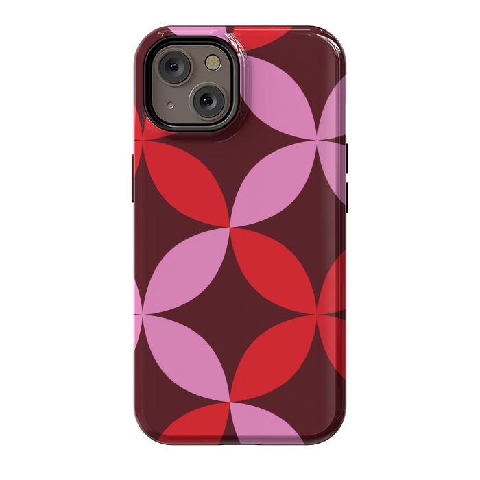 iPhone 14 StrongFit red pink floral  by Winston