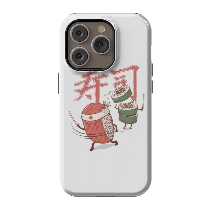 iPhone 14 Pro StrongFit Sushi Warrior by Afif Quilimo