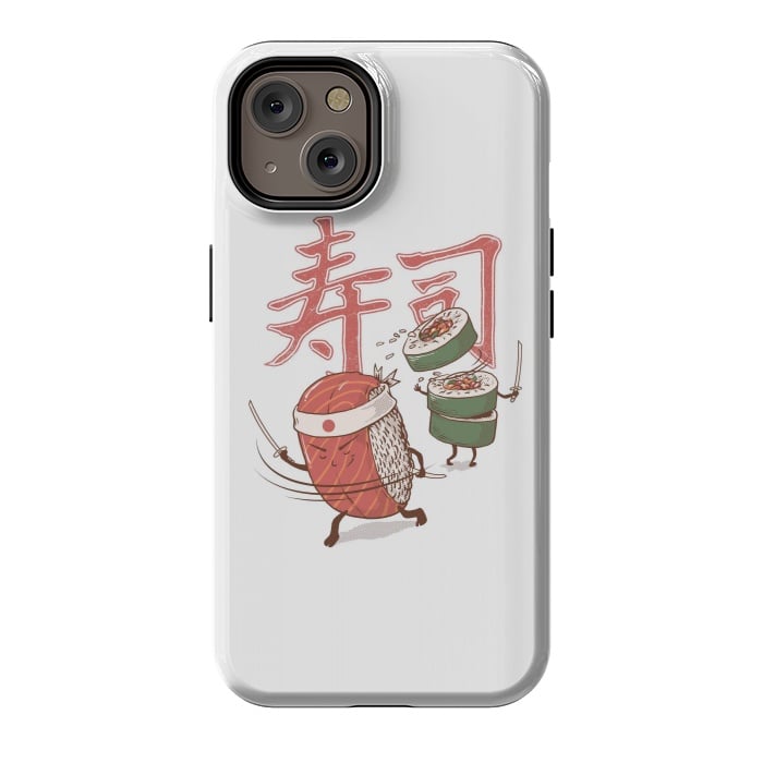 iPhone 14 StrongFit Sushi Warrior by Afif Quilimo