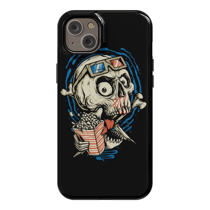 iPhone 14 Plus StrongFit Skull Snake by Afif Quilimo