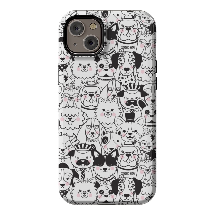 iPhone 14 Plus StrongFit Puppy Party by Noonday Design