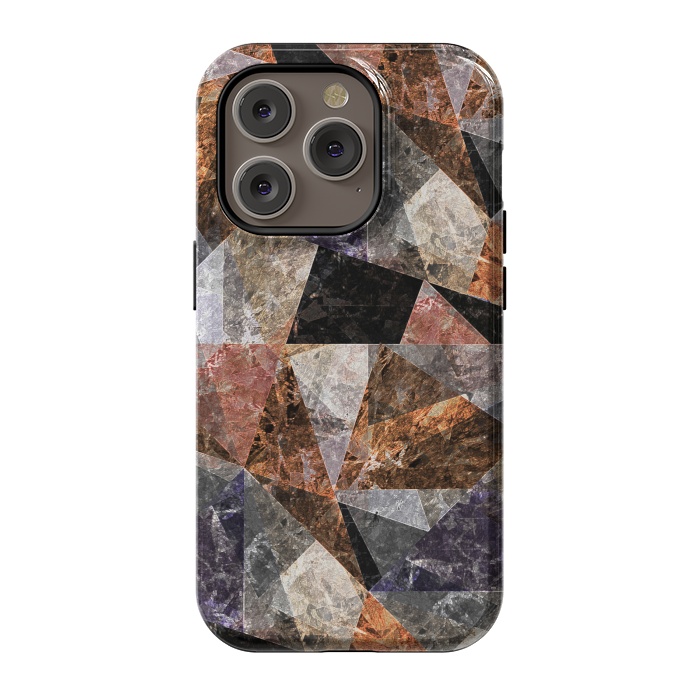 iPhone 14 Pro StrongFit Marble Texture G428 by Medusa GraphicArt