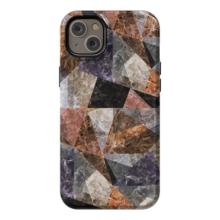iPhone 14 Plus StrongFit Marble Texture G428 by Medusa GraphicArt