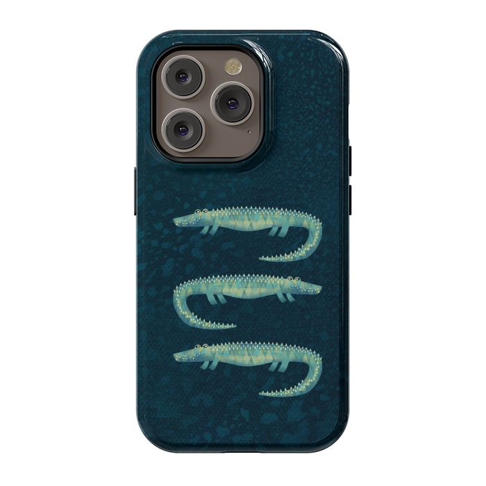 iPhone 14 Pro StrongFit Alligator - or maybe Crocodile by Nic Squirrell