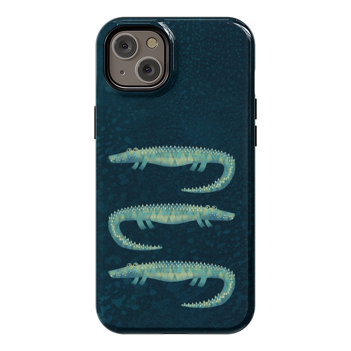 iPhone 14 Plus StrongFit Alligator - or maybe Crocodile by Nic Squirrell