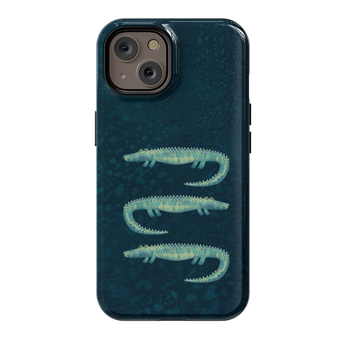 iPhone 14 StrongFit Alligator - or maybe Crocodile by Nic Squirrell