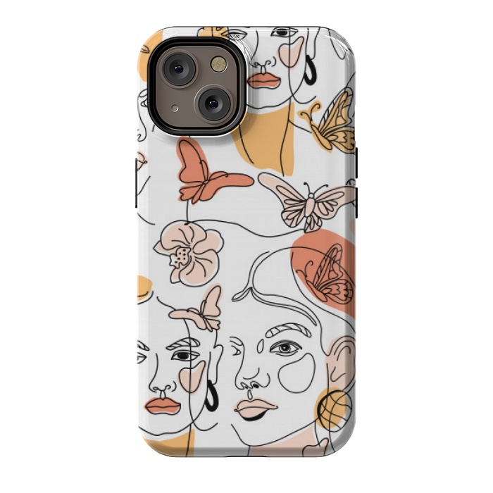 iPhone 14 StrongFit lady like pattern by MALLIKA