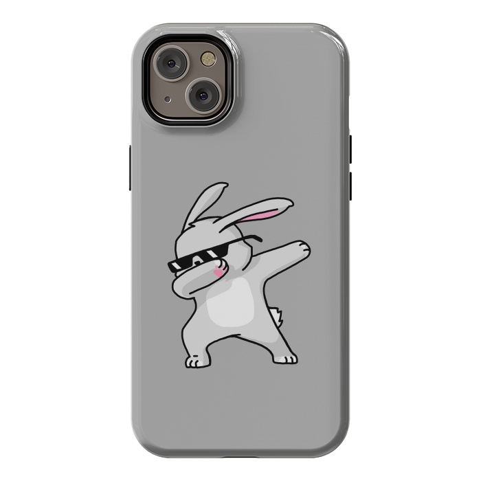 iPhone 14 Plus StrongFit Dabbing Easter Bunny by Vó Maria