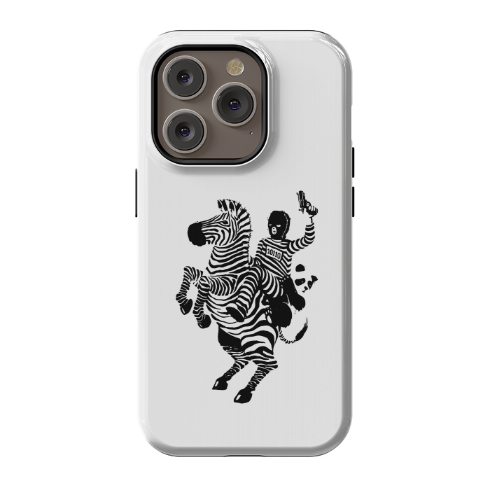 iPhone 14 Pro StrongFit Zebra Ladrão Panda 2 by Vó Maria