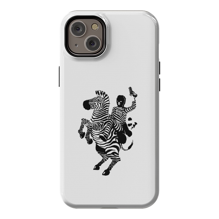 iPhone 14 Plus StrongFit Zebra Ladrão Panda 2 by Vó Maria