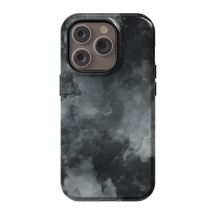 iPhone 14 Pro StrongFit Aesthetic black galaxy  by Jms