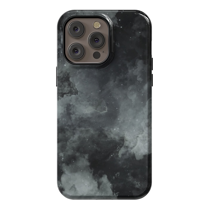 iPhone 14 Pro max StrongFit Aesthetic black galaxy  by Jms