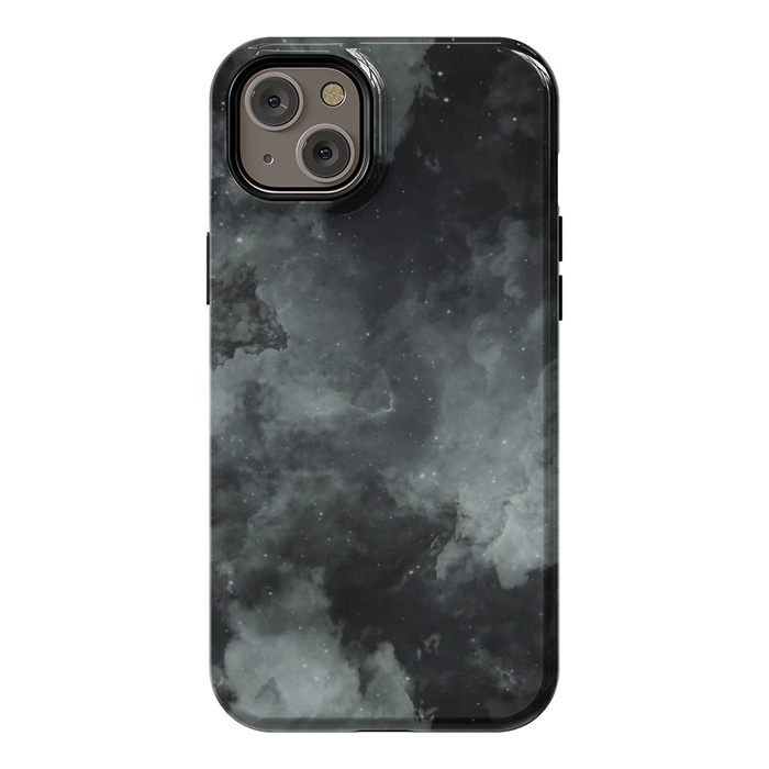 iPhone 14 Plus StrongFit Aesthetic black galaxy  by Jms