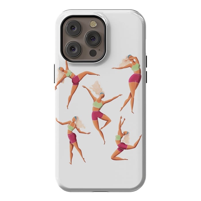 iPhone 14 Pro max StrongFit Dance Girl 001 by Jelena Obradovic
